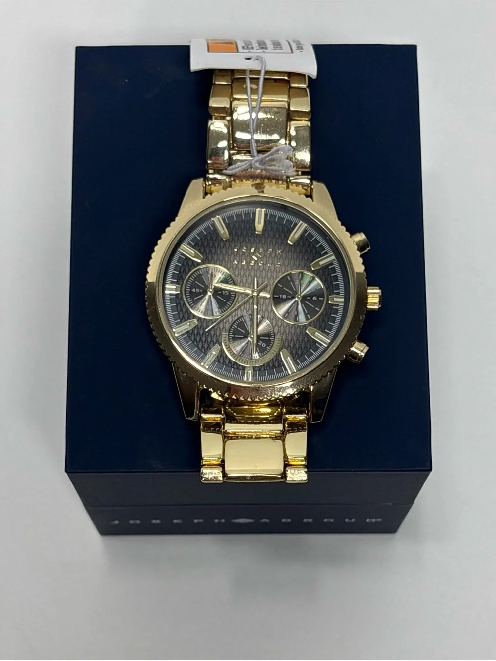 JOSEPH ABBOUD Men’s Gold Watch